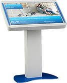 IMD kiosk, queue management, wayfinding, digital signage